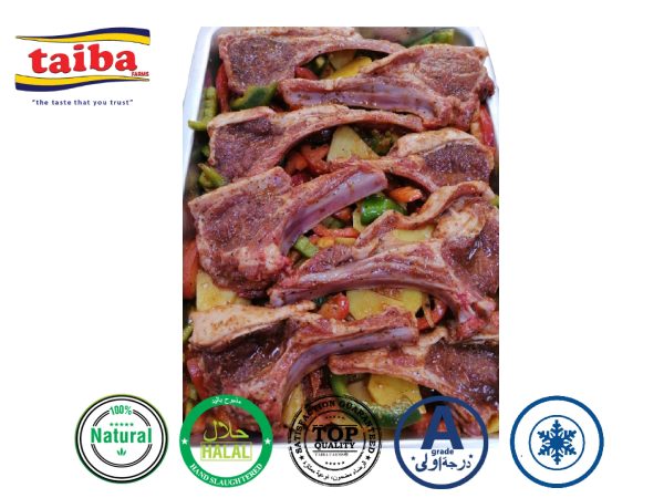 Lamb Meat Online delivery Shop Online Marinated Fresh Lamb Chops ” Lamb Riyash” Ready to BBQ, Online Meat Suppliers In UAE, Dubai, Abu Dhabi