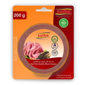 UAE Online Chilled and Fresh Meat Suppliers Shop online Beef with Black Pepper Mortadella in UAE, Dubai, Abu Dhabi